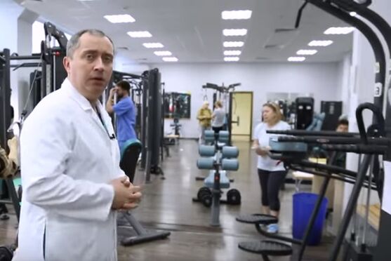 Servikal osteokondrozlu spor salonunda dersler